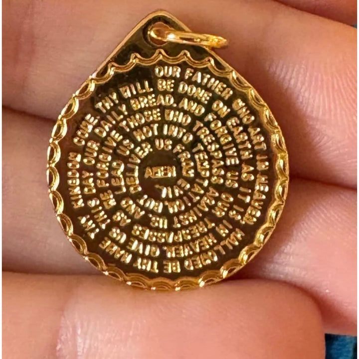 Allison Avery Lord's Prayer Goddess Charm Necklace
