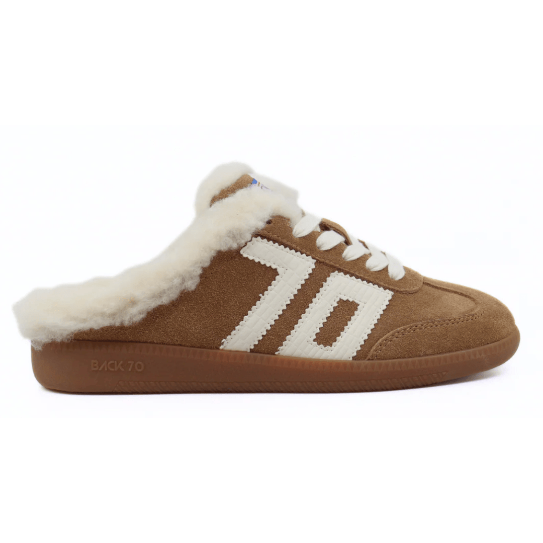 Brown slip-on sneaker w