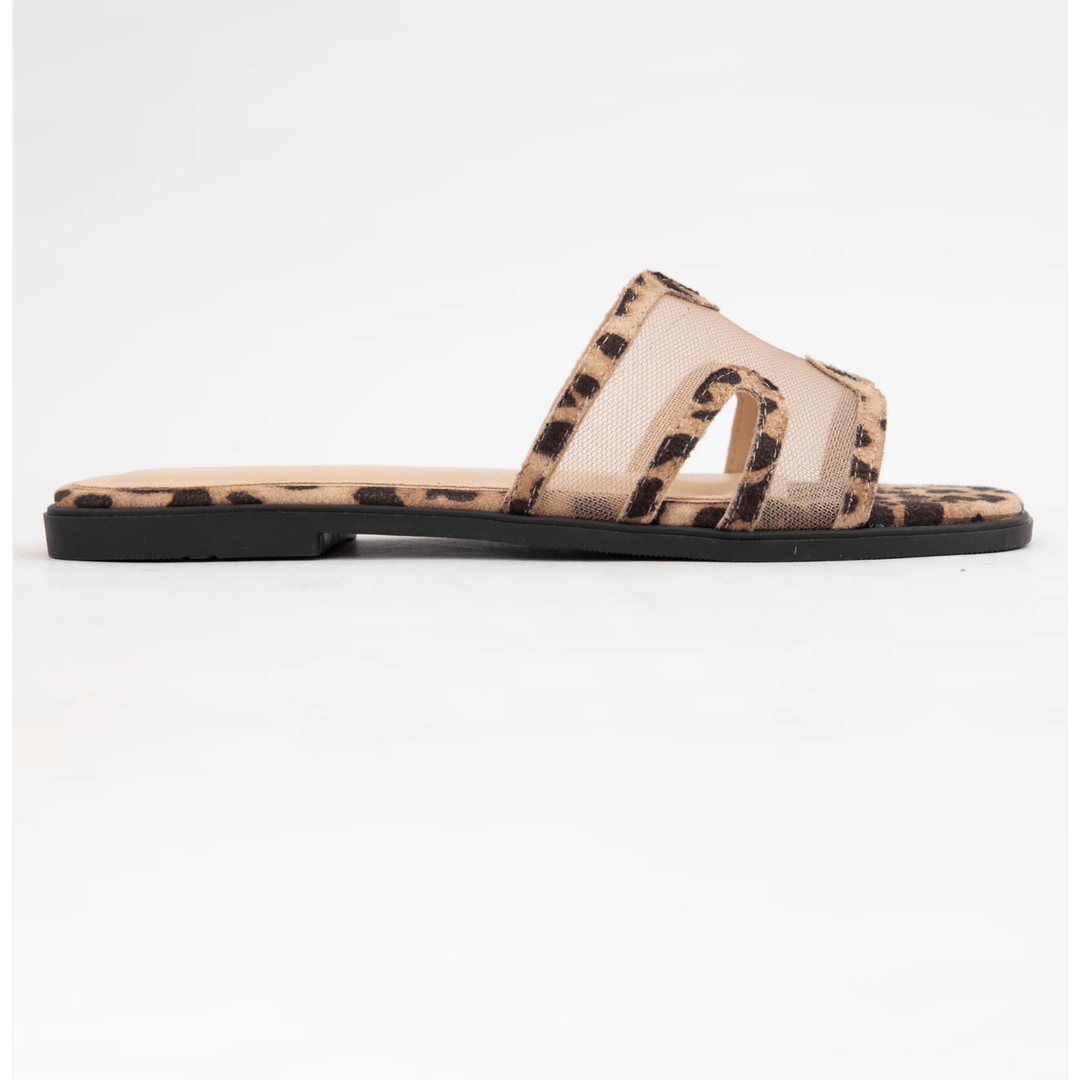Britney Leopard Slides