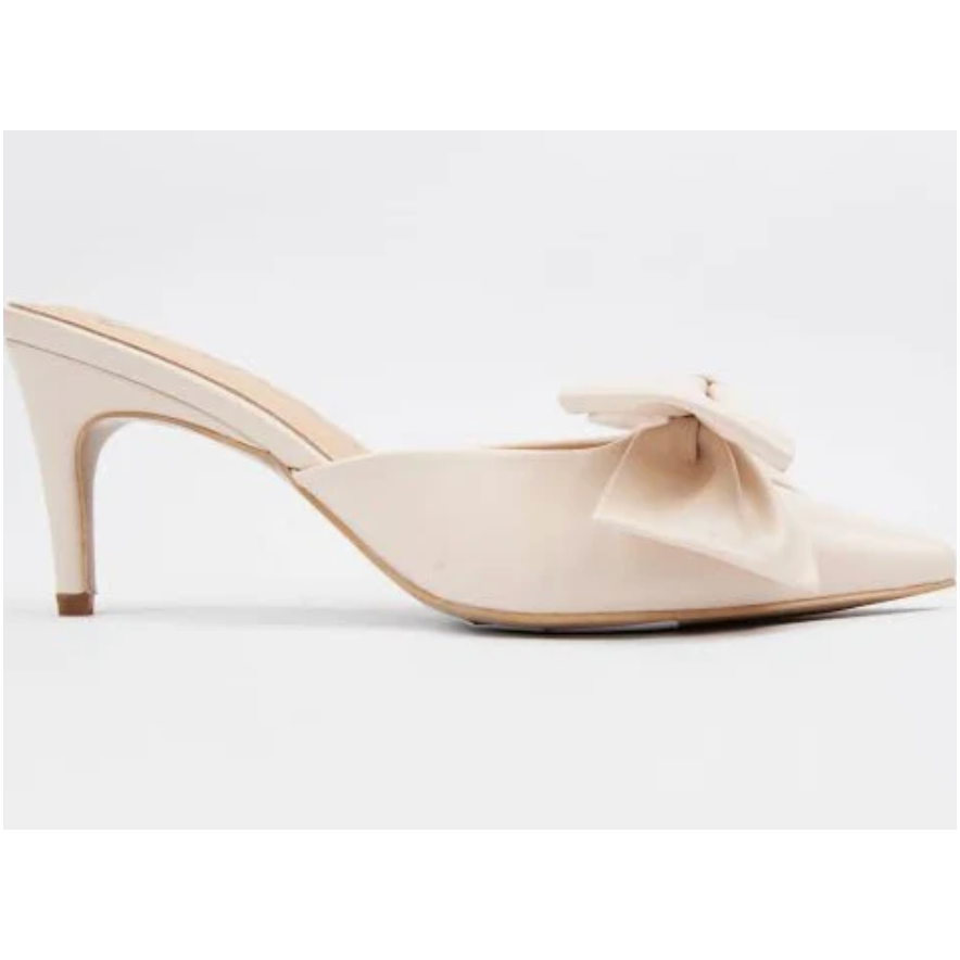 Carol Off White Kitten Heels