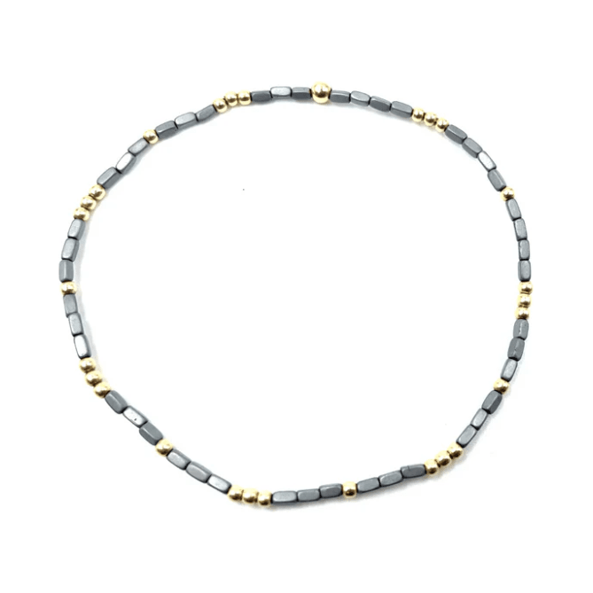 gray bracelet