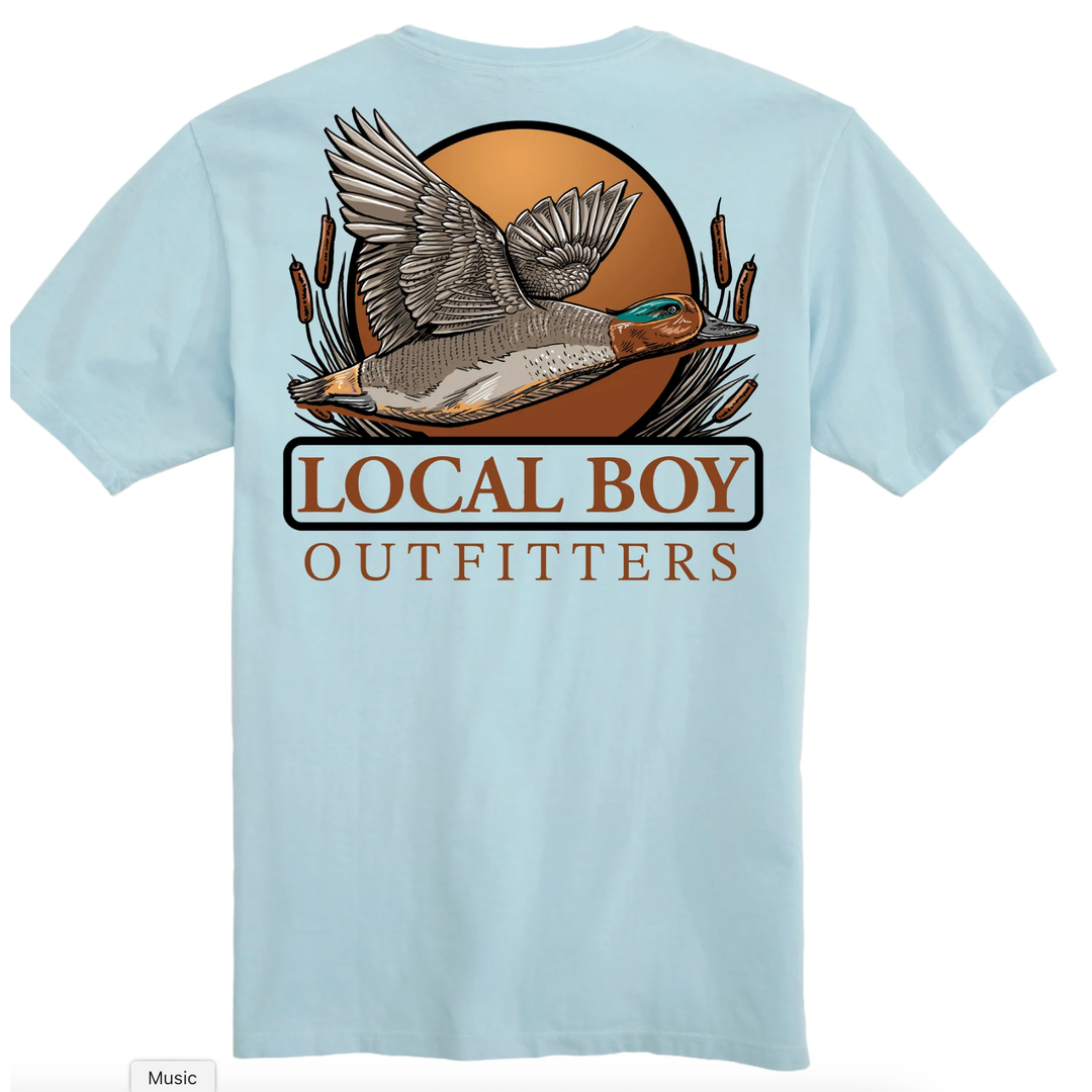 teal tee