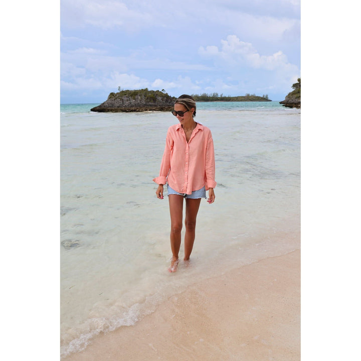 Maxime Muted Clay Oxford Shirt