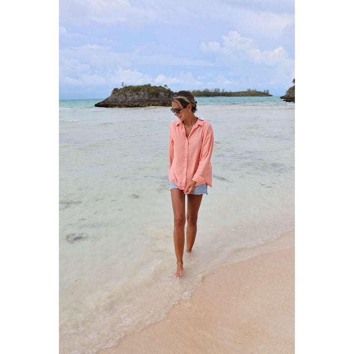 Maxime Muted Clay Oxford Shirt