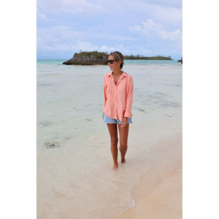 Maxime Muted Clay Oxford Shirt