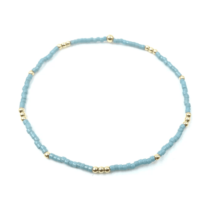 pale turquoise bracelet