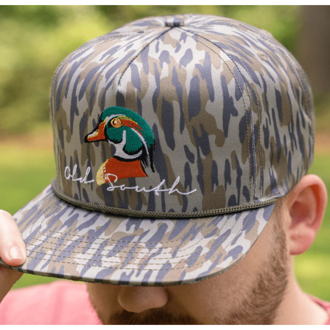 Old South Wood Duck Camo Trucker Hat