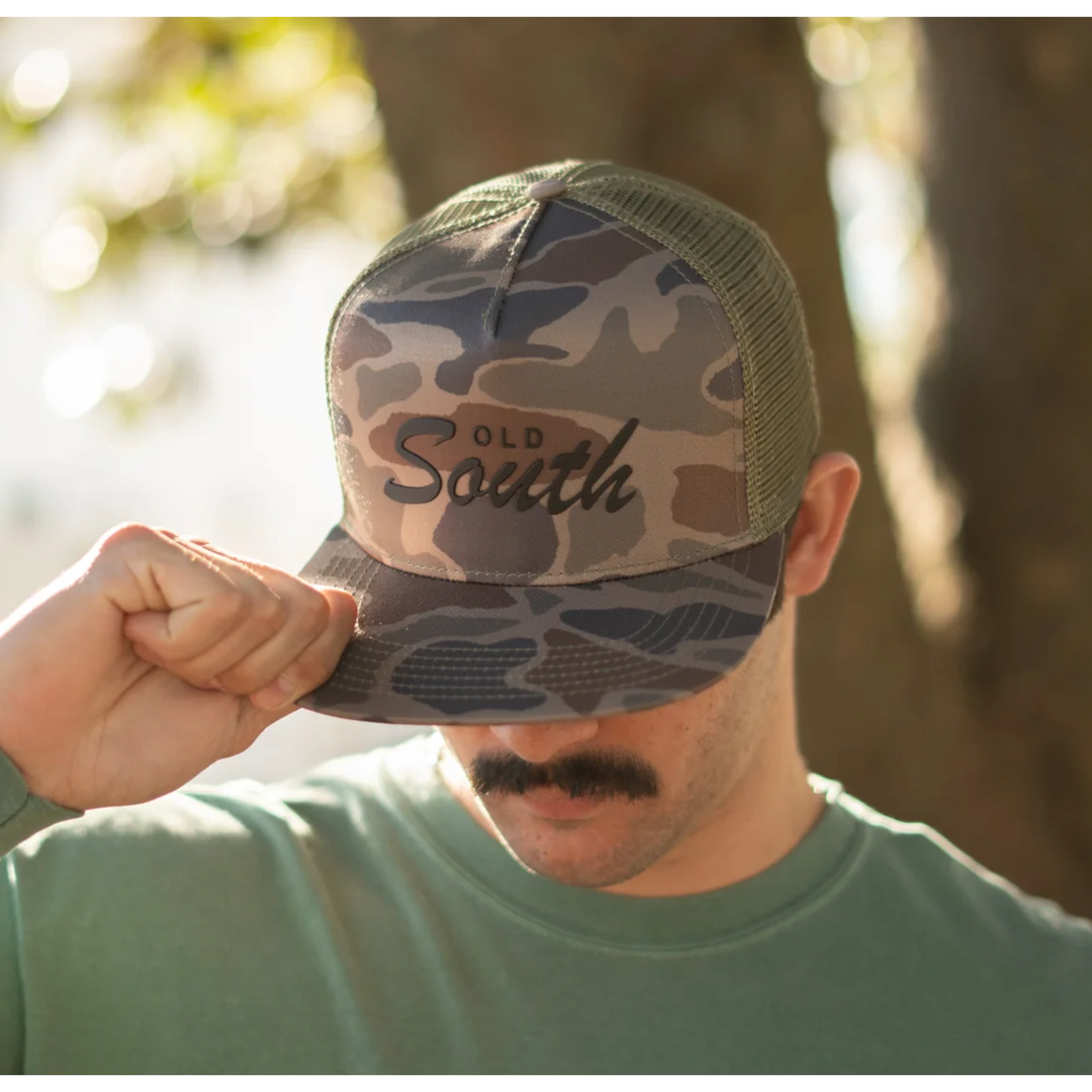 Old South Patch Thicket Camo Trucker Hat