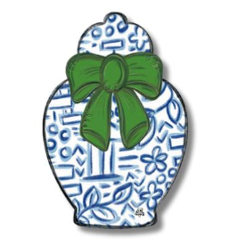 DK Designs Door Decor - Chinoserie Jar Mini