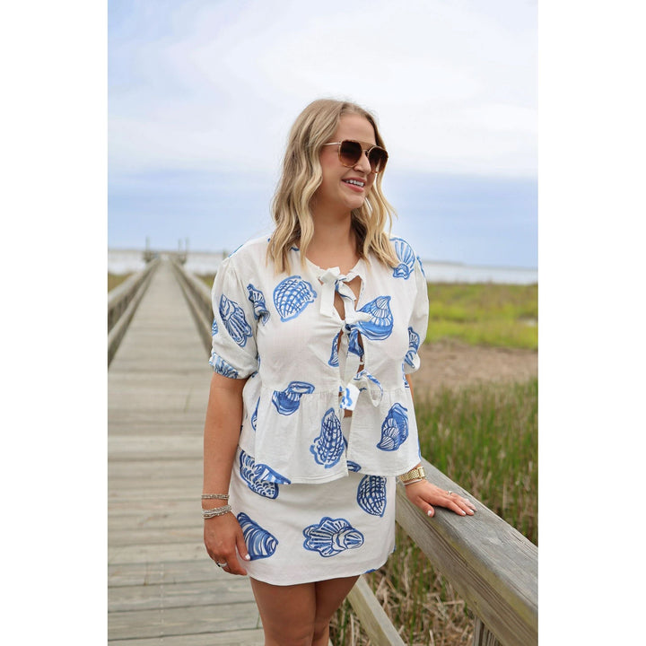 Seashell Breezy Skirt