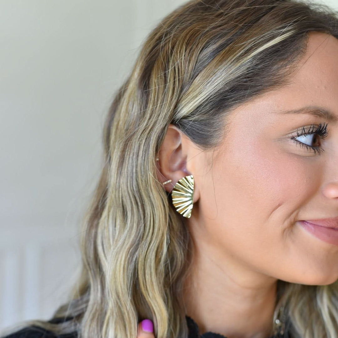 Sheila Fajl Shiny Hank Studs