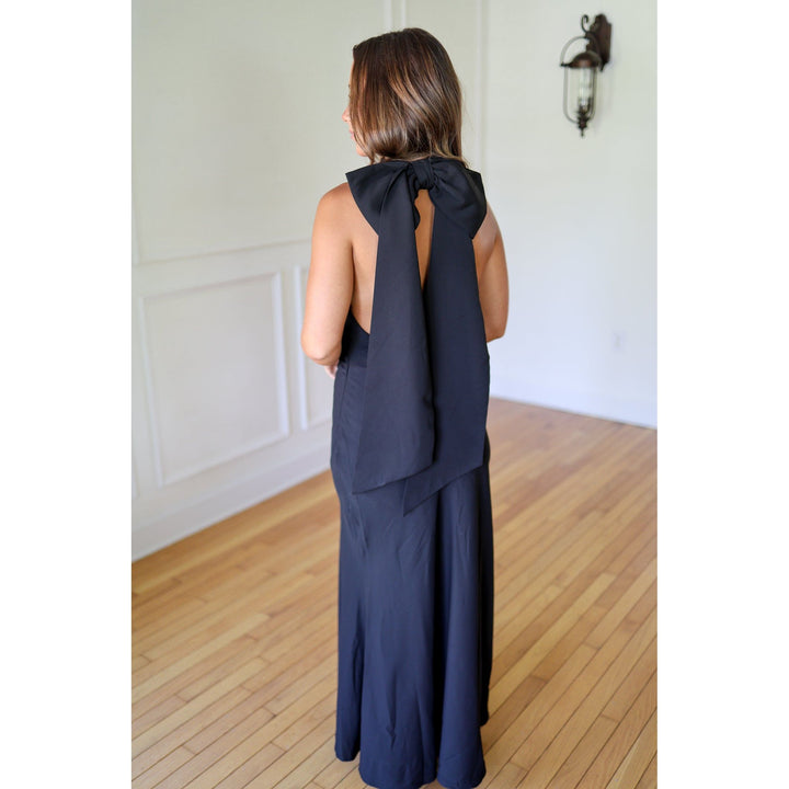 black dress