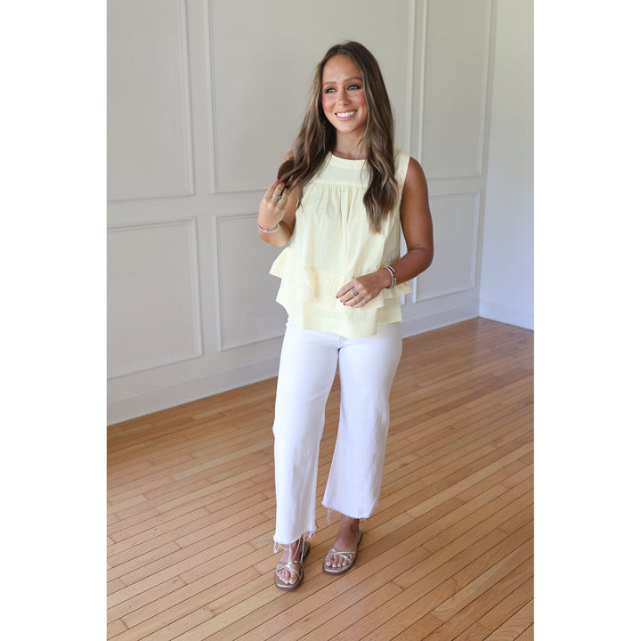 Baylee Ruffled Detail Top
