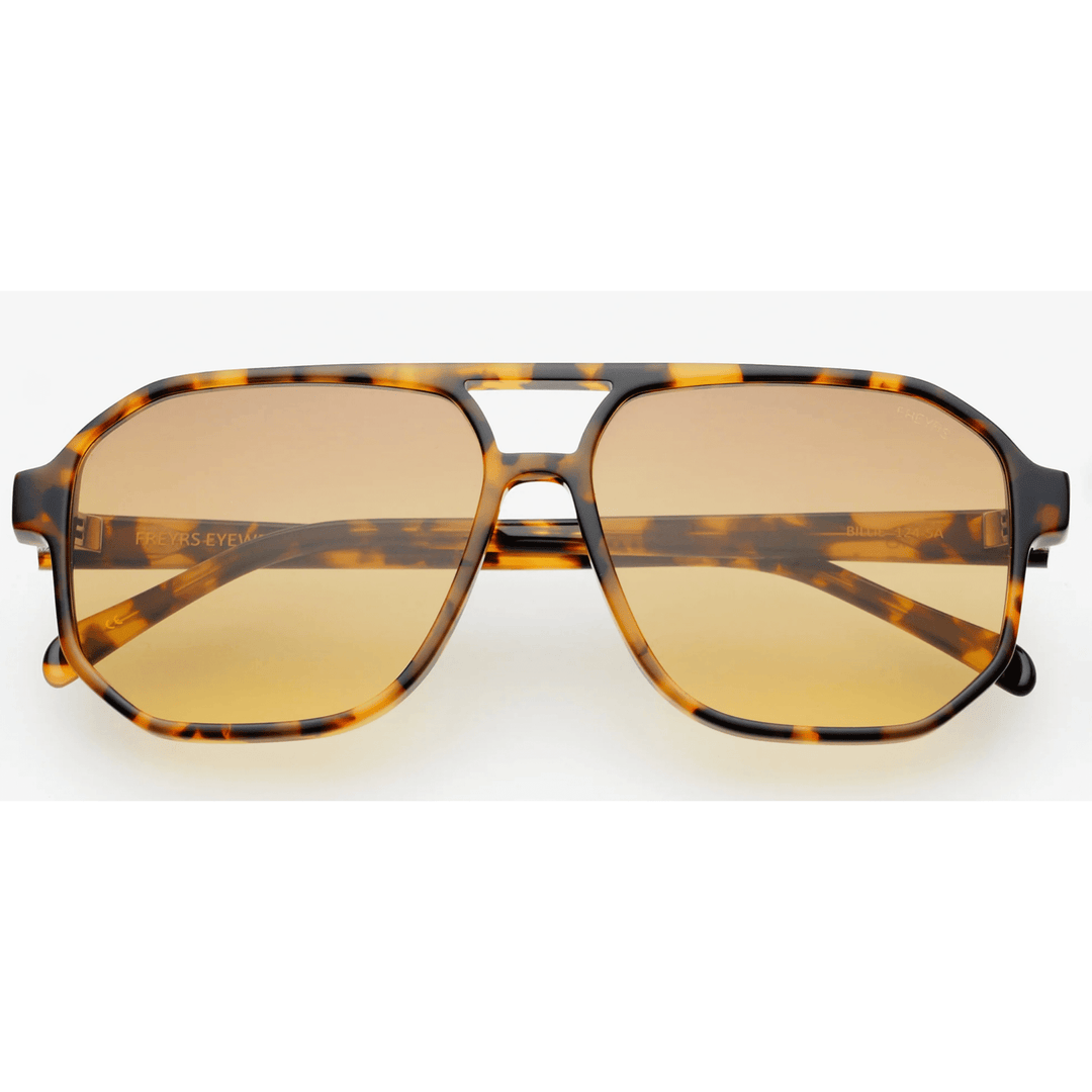 Billie Tortoise sunglasses with brown lenses