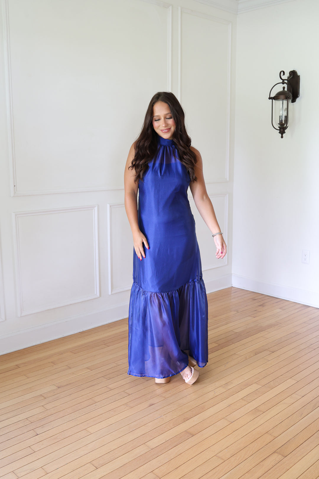 Birdie Organza Maxi Dress