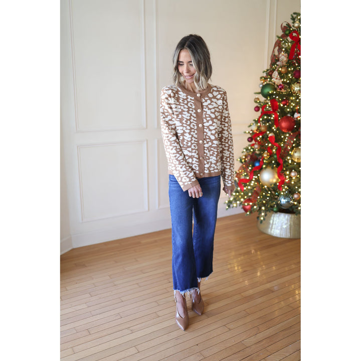 Sophia Taupe Cardigan