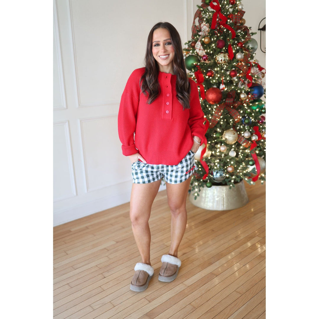 Jazmin Button Front Sweater