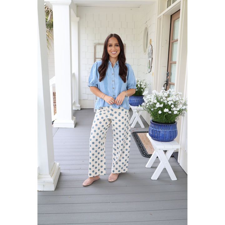 Spot on Linen Pants