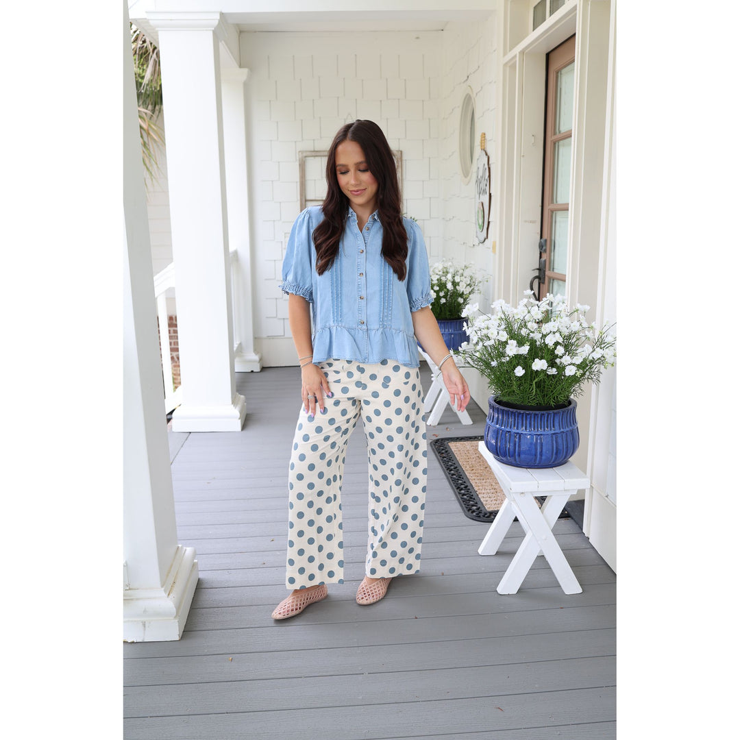 Spot on Linen Pants