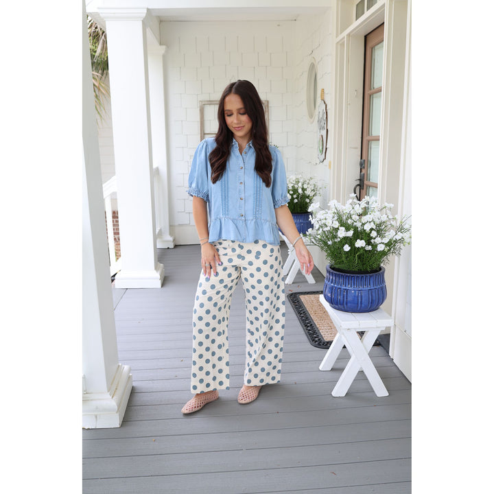 Spot on Linen Pants