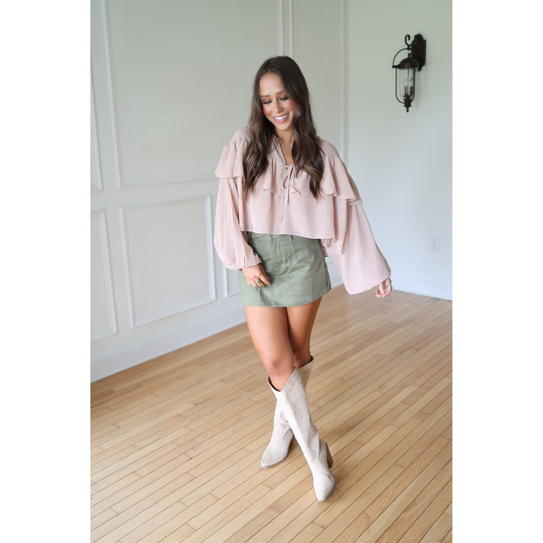 Shelby Ruffled Blouse