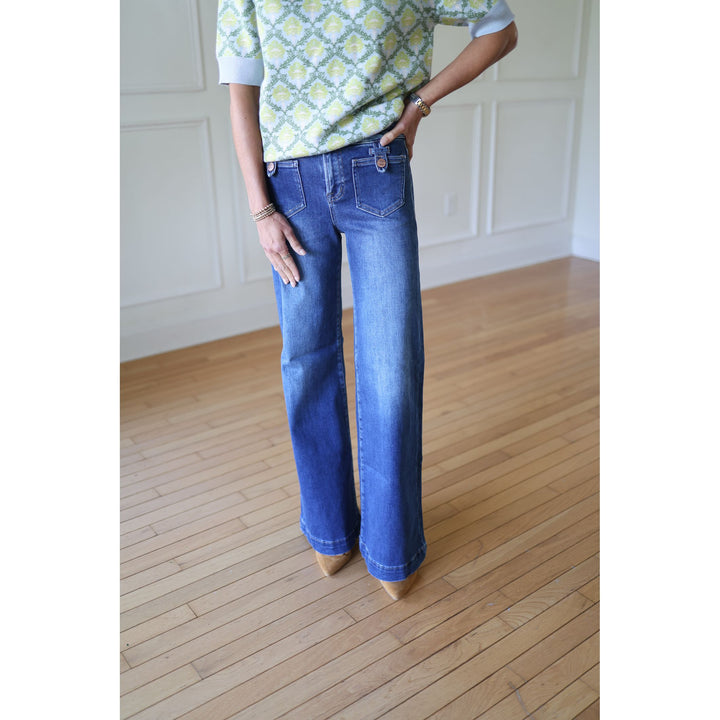 Risen Edison Front Patch Pocket Jeans