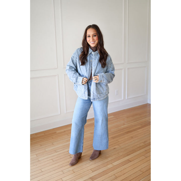 Osman Quilted Denim Jacket