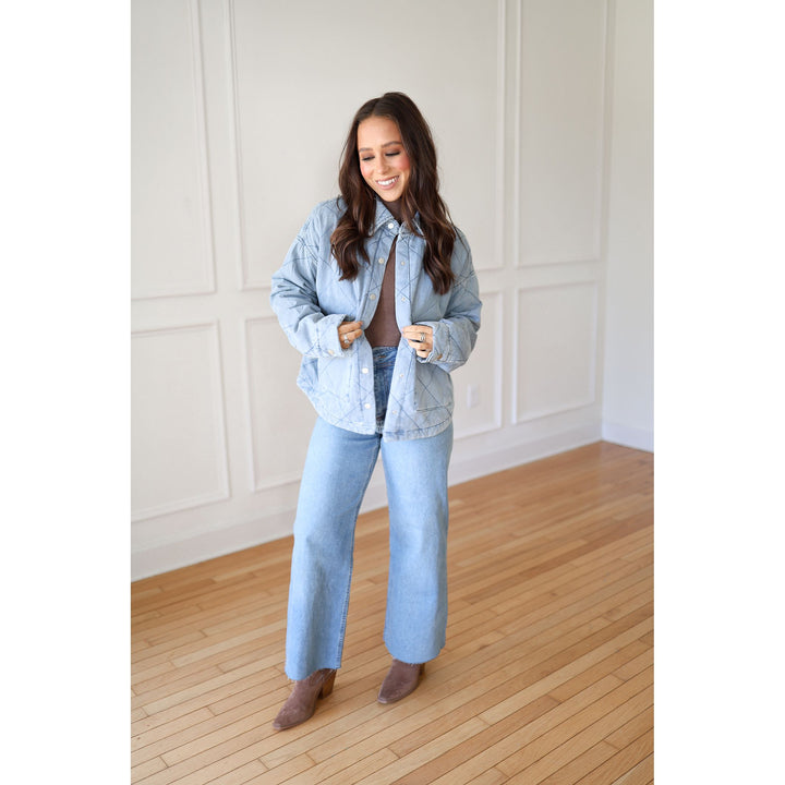 Osman Quilted Denim Jacket