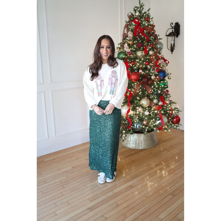 Cream Toy Soldier Sweater