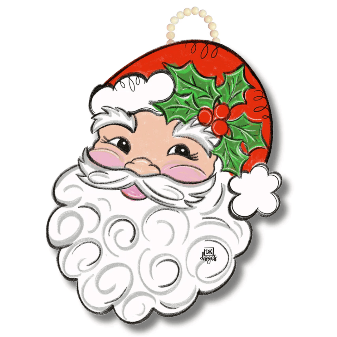 Santa door hanger