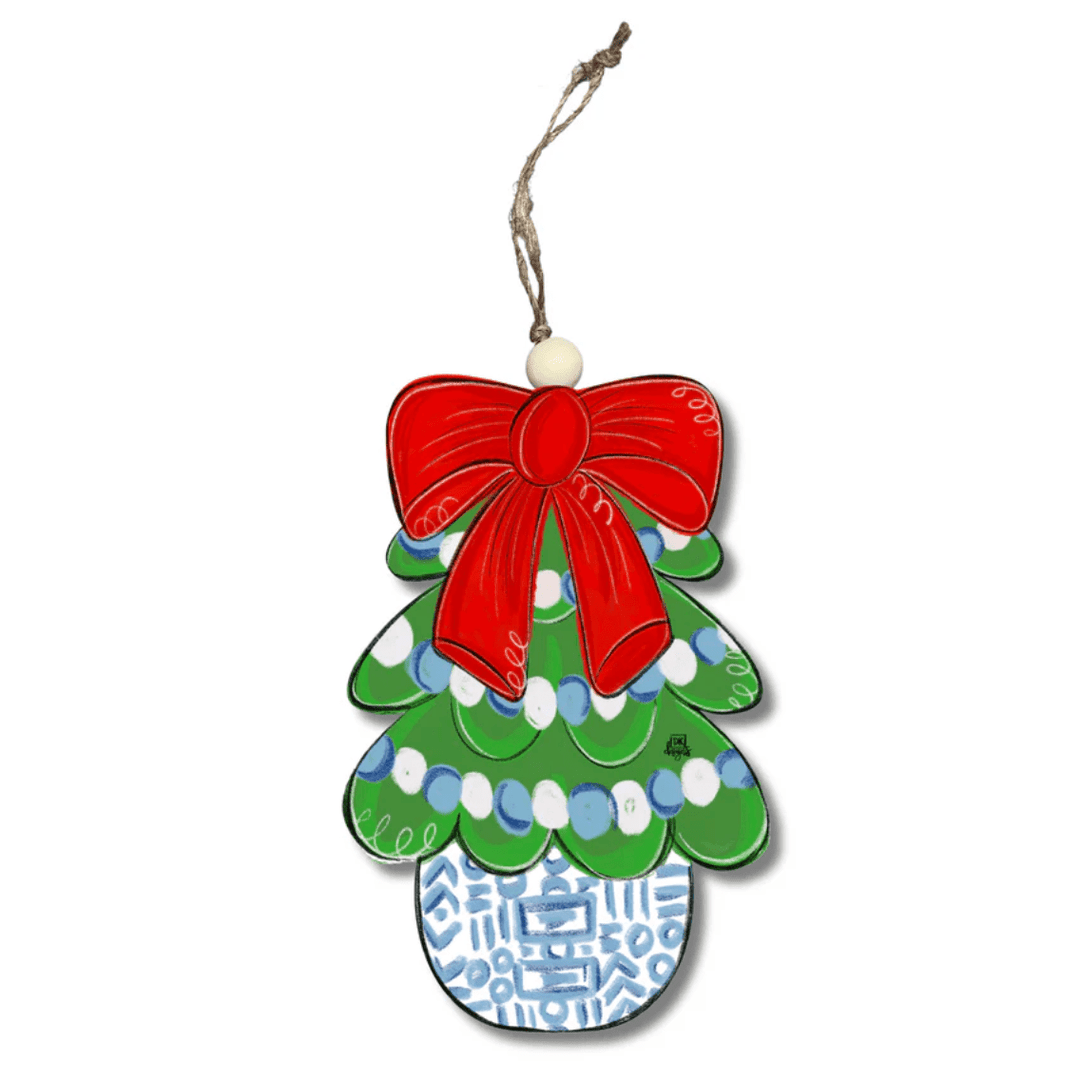 DK Designs Ornament - Chinoiserie Tree