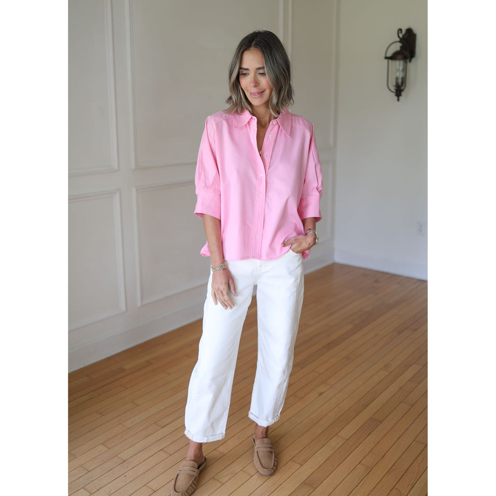 WOMEN'S PINK TOP