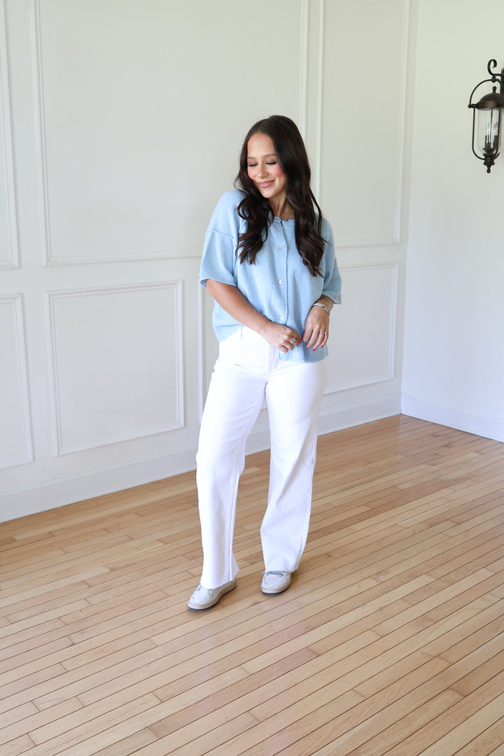 Elaina Short Sleeve Cardigan