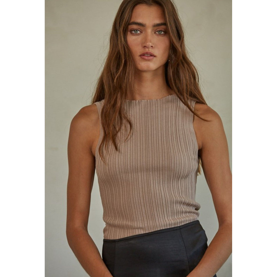 Michele Ribbed Top