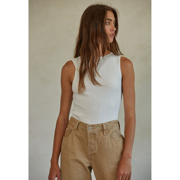 Michele Ribbed Top