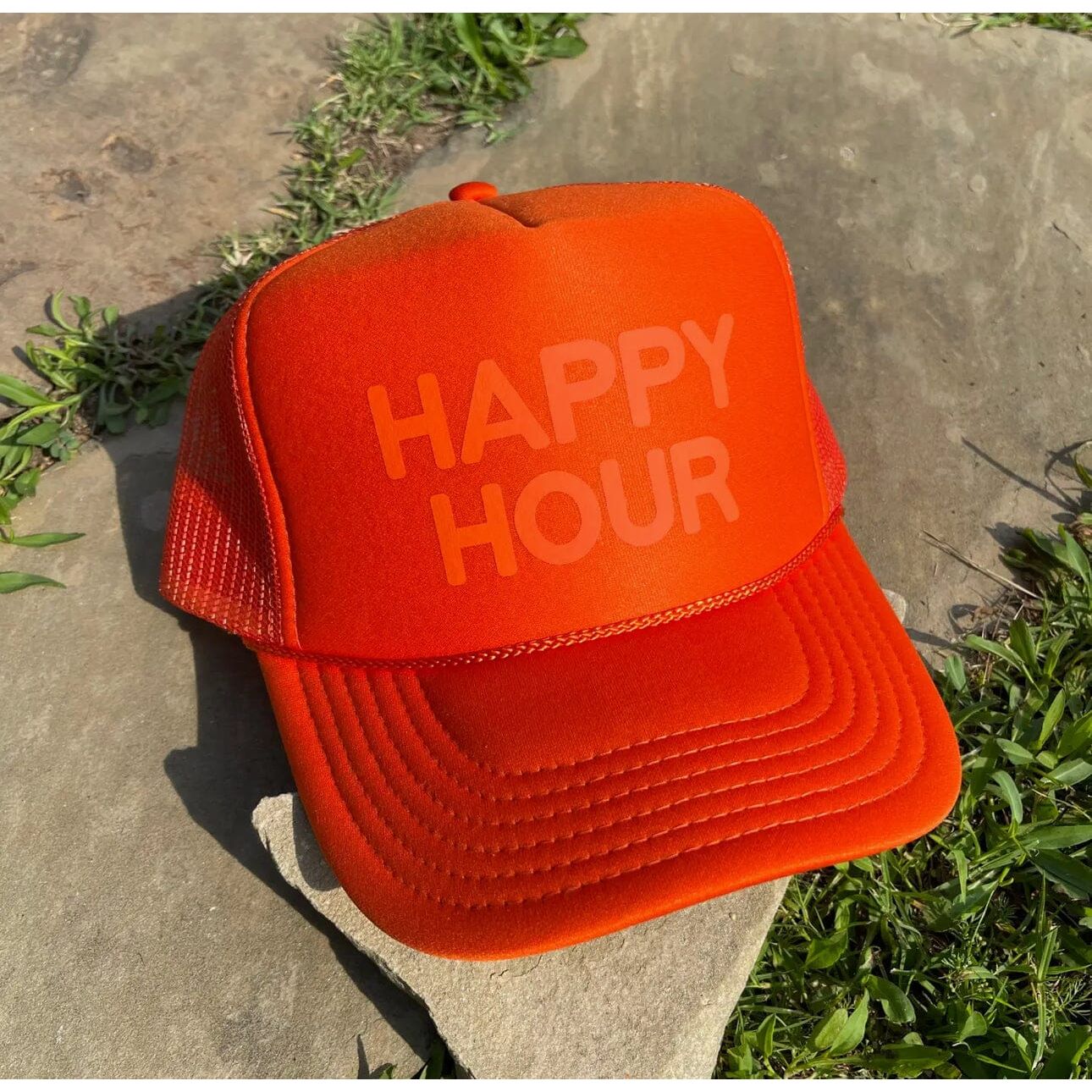 Happy Hour Tucker Hat - Orange