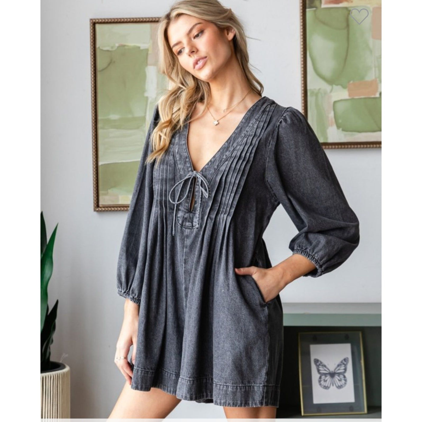Women's Blue Blouse