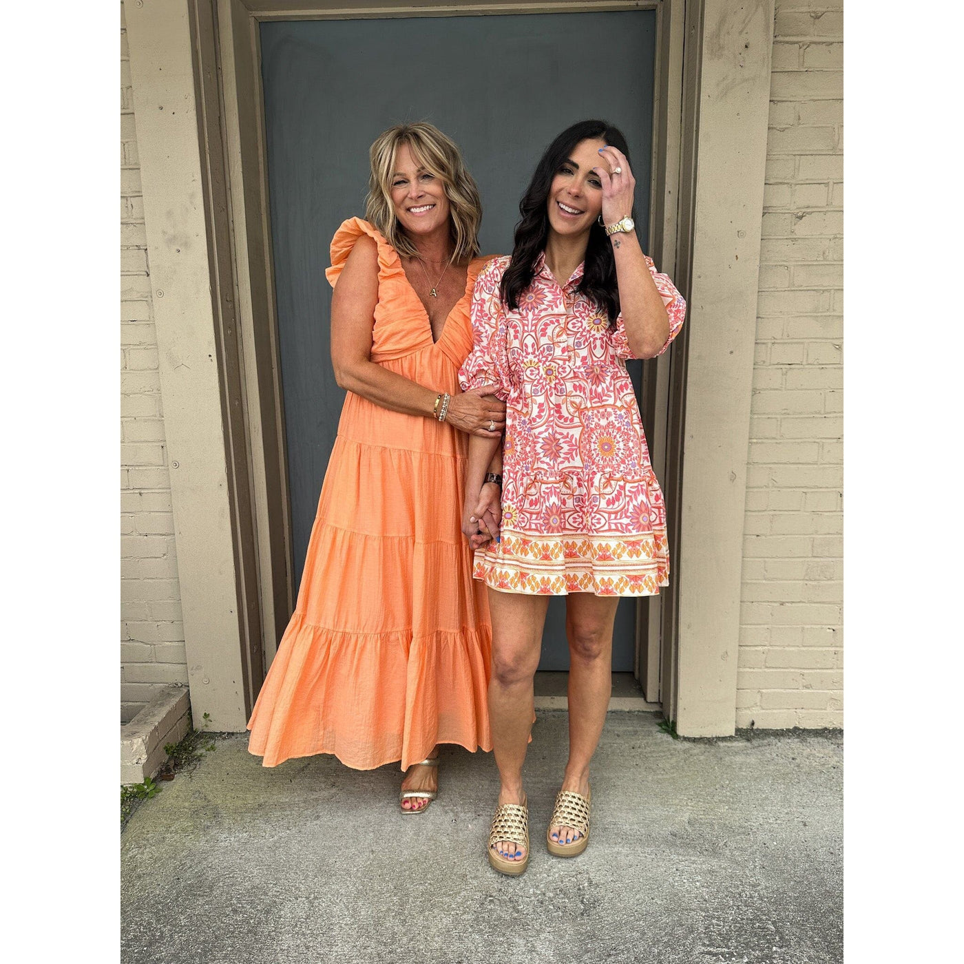 Orange Spring Dresses