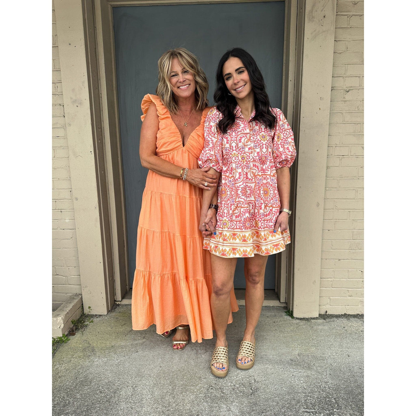 Easter Dresses in Orange