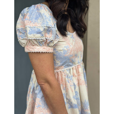 Easter Dress with Scalloped Hem