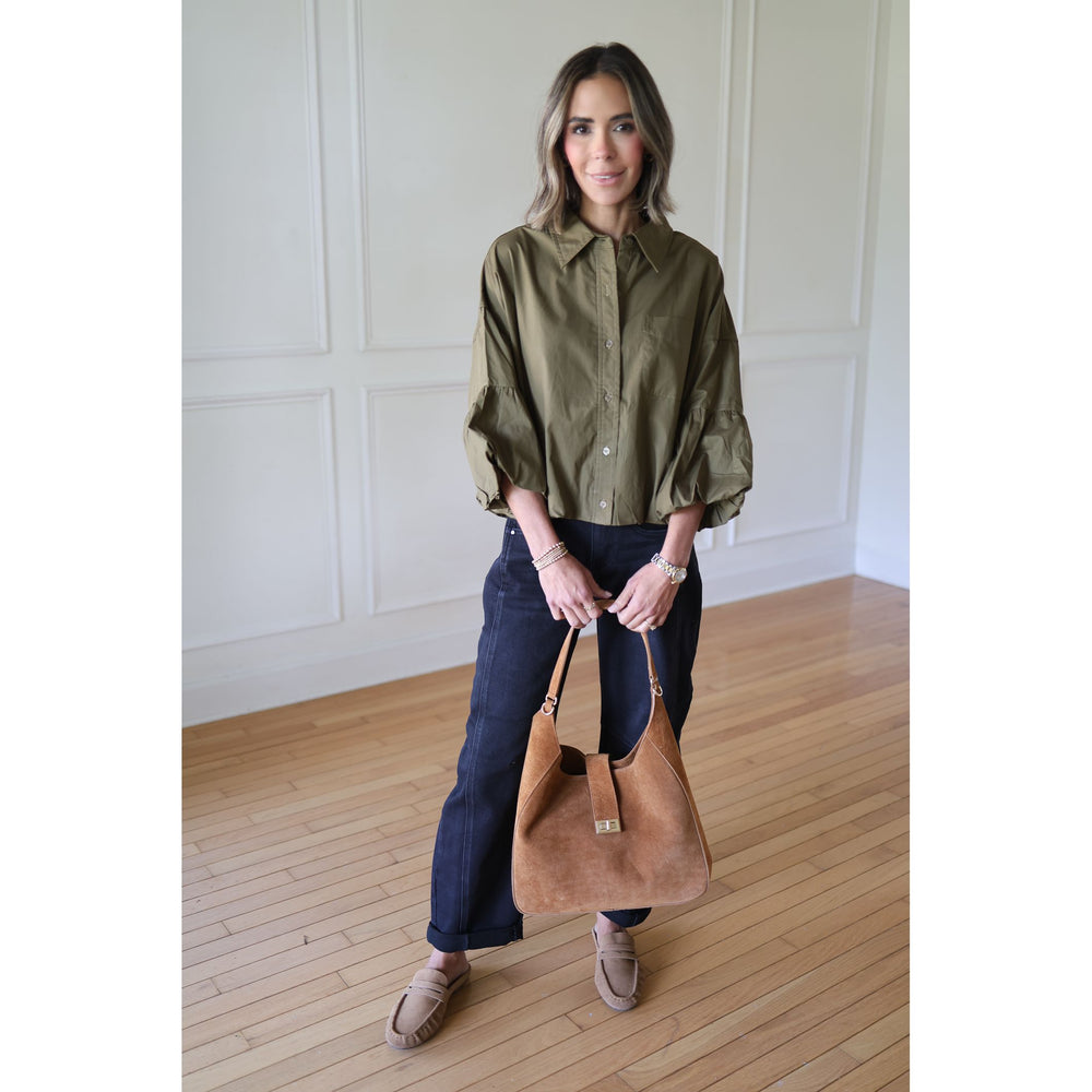 Women's Green Top