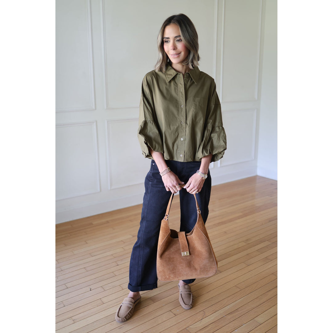 Women's Green Top