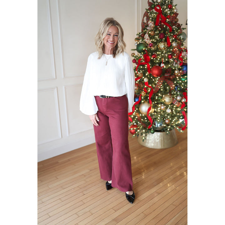 Jaden Pleated Blouse