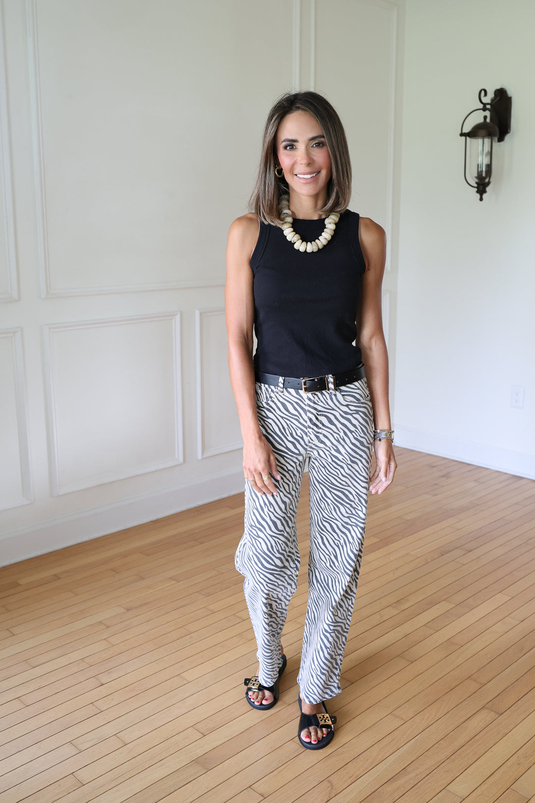 Jasmine Zebra Pants