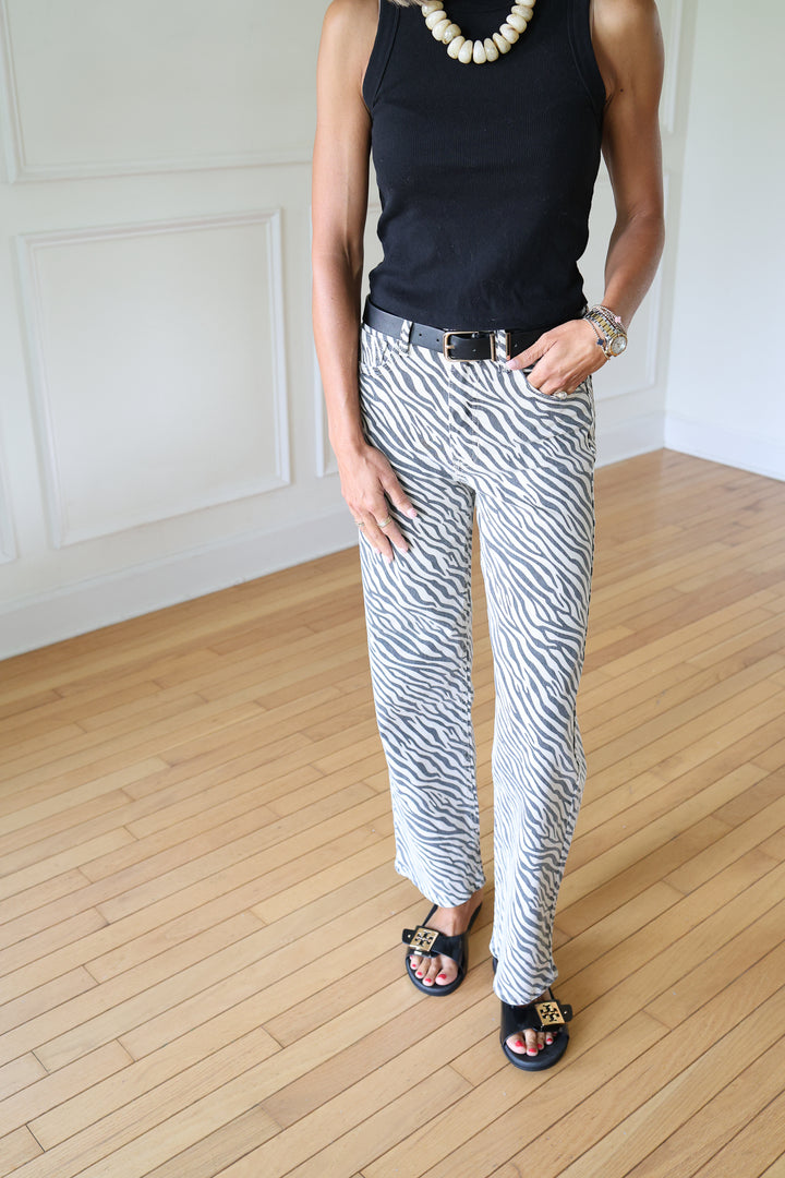 Jasmine Zebra Pants