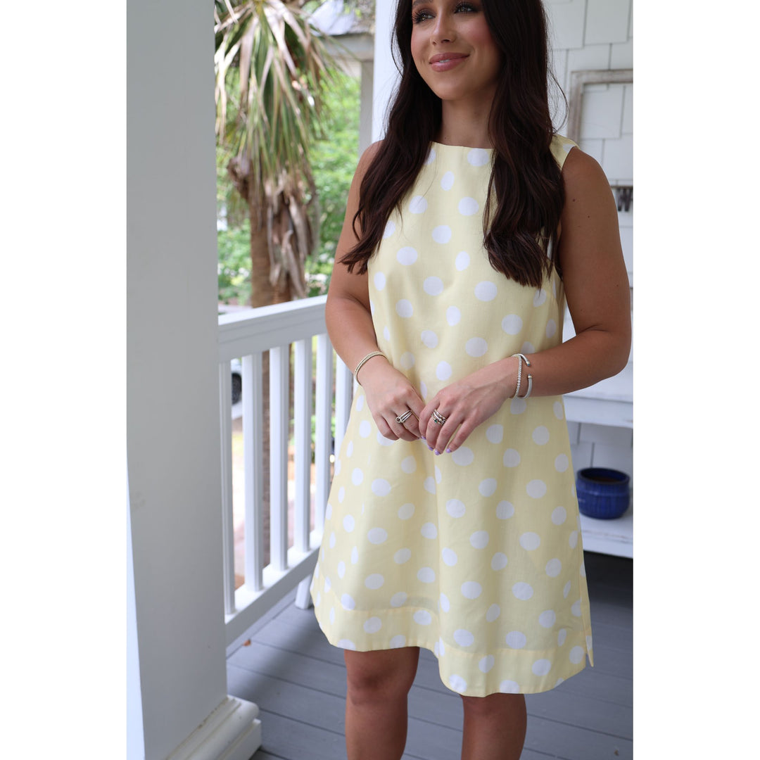 yellow mini dress 
