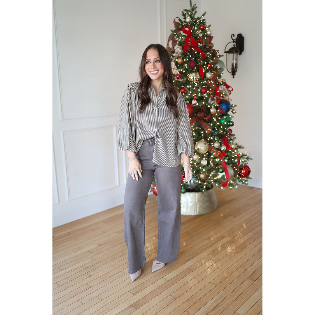 Kemm Light Taupe Blouse