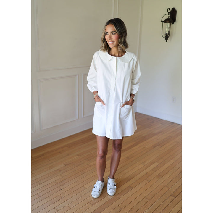 white dress