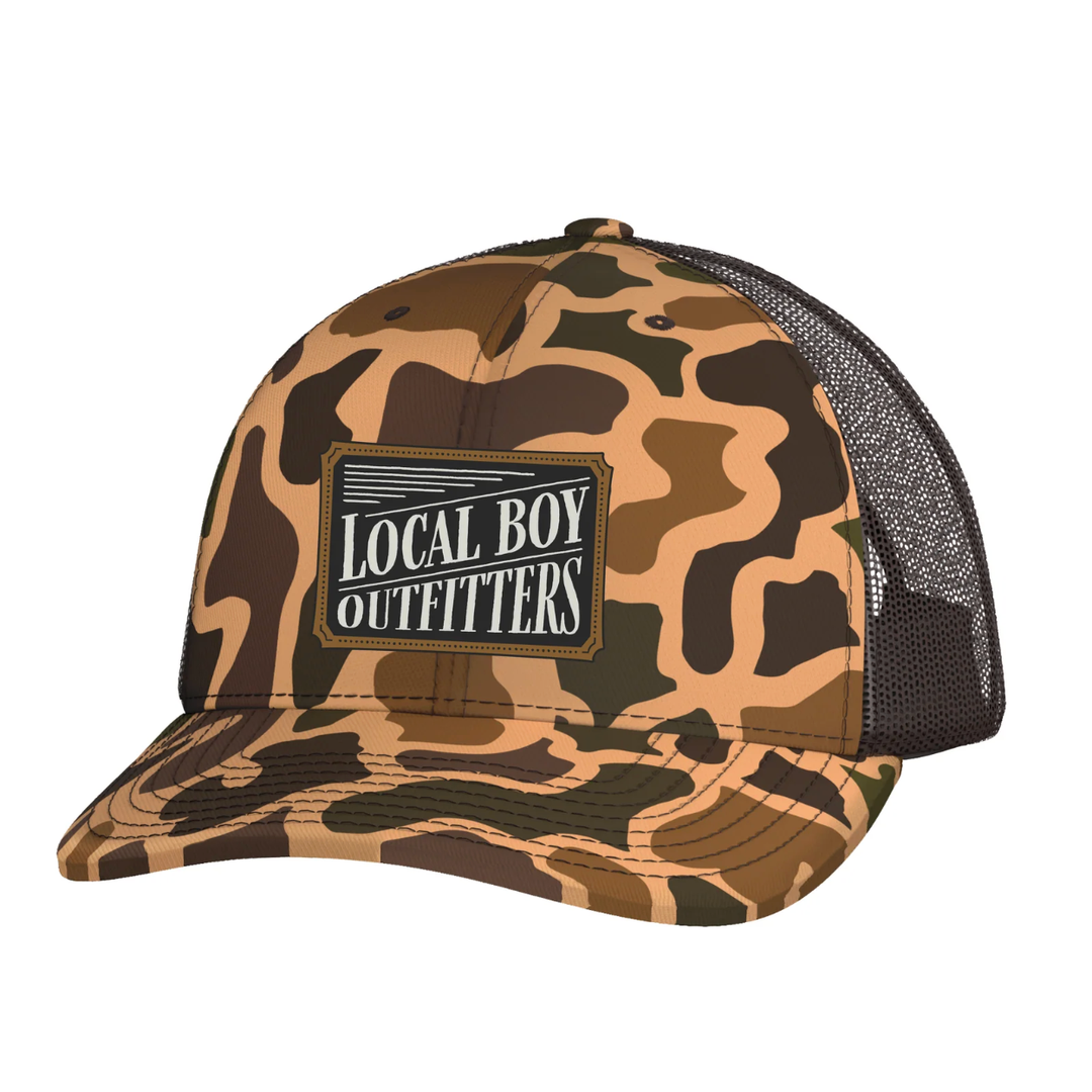 camo trucker hat
