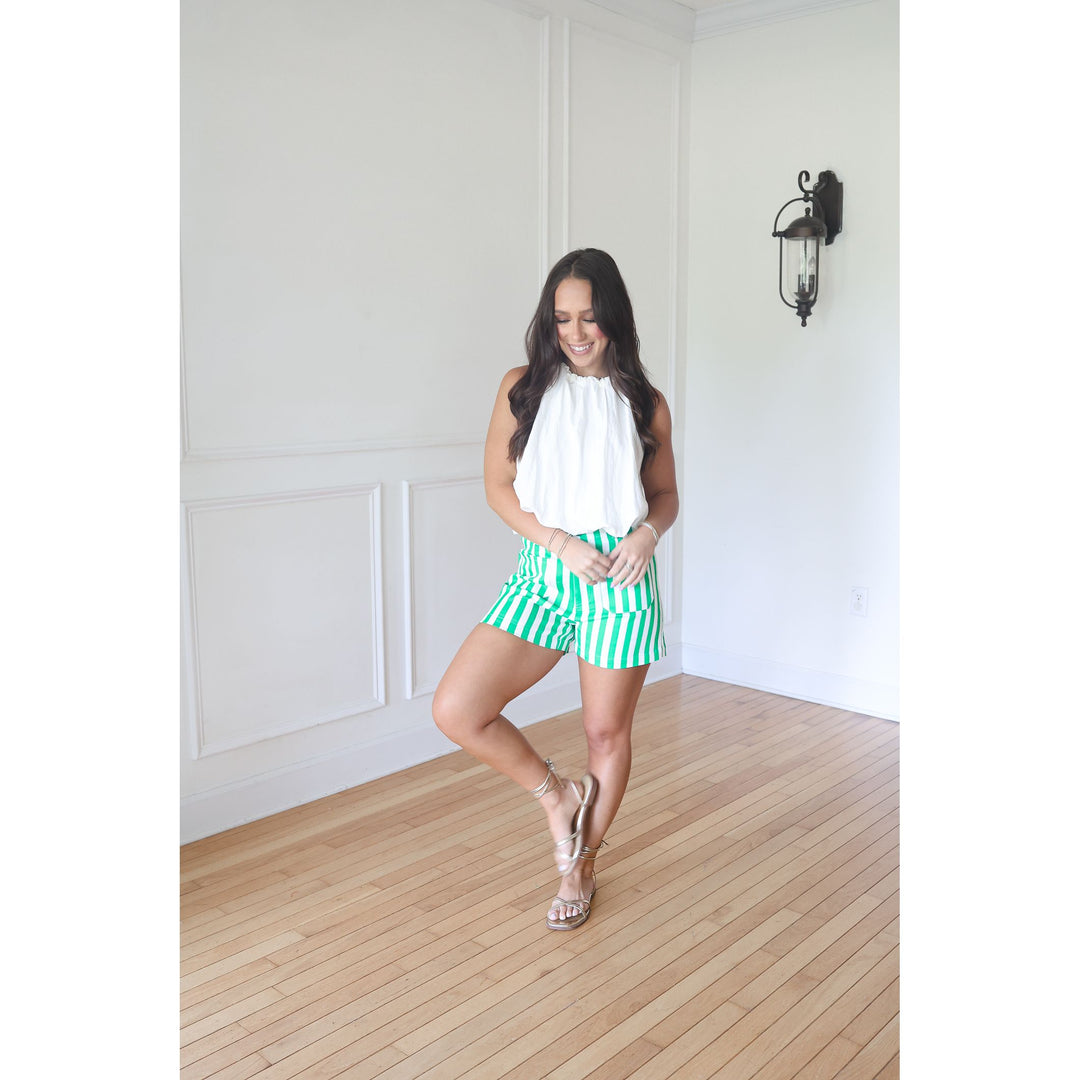 Lissa Striped Shorts